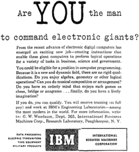 IBM programmatori 1969