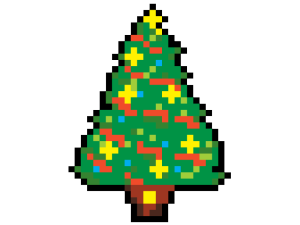 8bit albero di natale