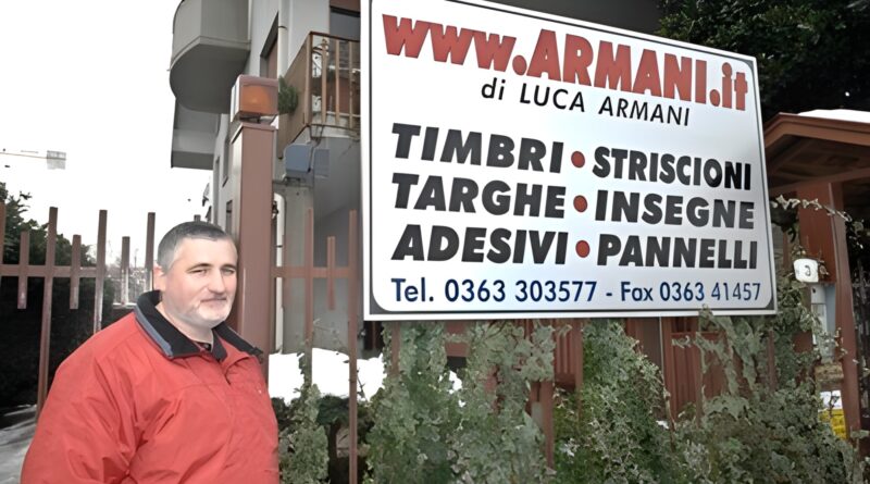 L’epica battaglia di “armani.it”